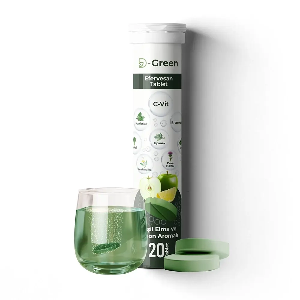 D-GREEN BİTKİSEL EFERVESAN