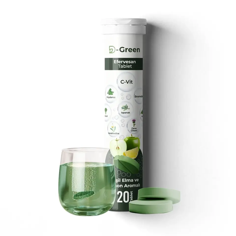D-GREEN BİTKİSEL EFERVESAN